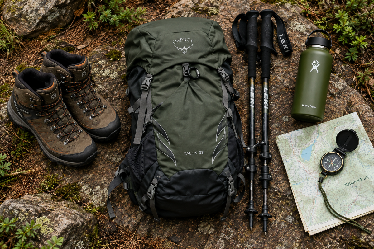 How to prepare practical gear for a comfortable day hike