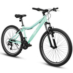 26" TrailLite Adult Mountain Bike | 21-Speed Front Suspension (Green)