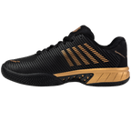 K-Swiss/Master Athletics Men's Hypercourt Express 2 Tennis Shoe (Black/Gold)