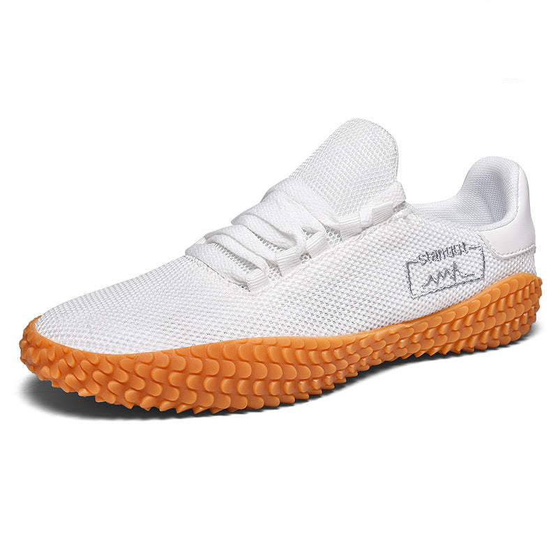 Men's Flying Woven Casual Sneakers – Lightweight & Breathable