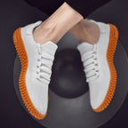 Men's Flying Woven Casual Sneakers – Lightweight & Breathable