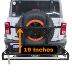Ford Bronco Raptor (2022+) Swing-Away Cargo Rack & Bike Carrier | rucRak Grunt