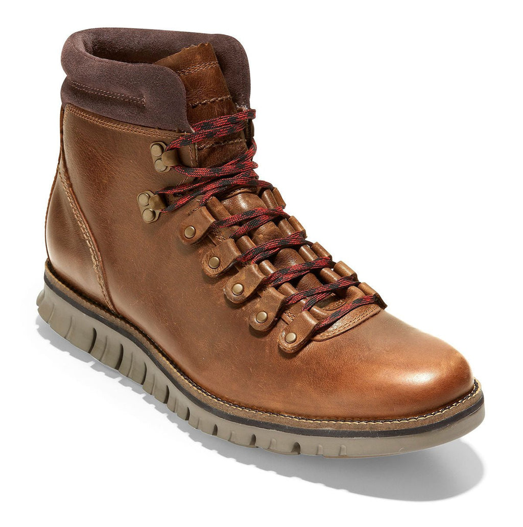 Cole Haan Mens ZeroGrand Leather Waterproof Hiking Boots