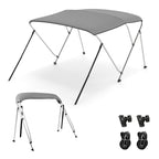 3-Bow/4-Bow Boat Bimini Top Sun Shade Boat Canopy with Storage Boot