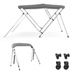 3-Bow/4-Bow Boat Bimini Top Sun Shade Boat Canopy with Storage Boot