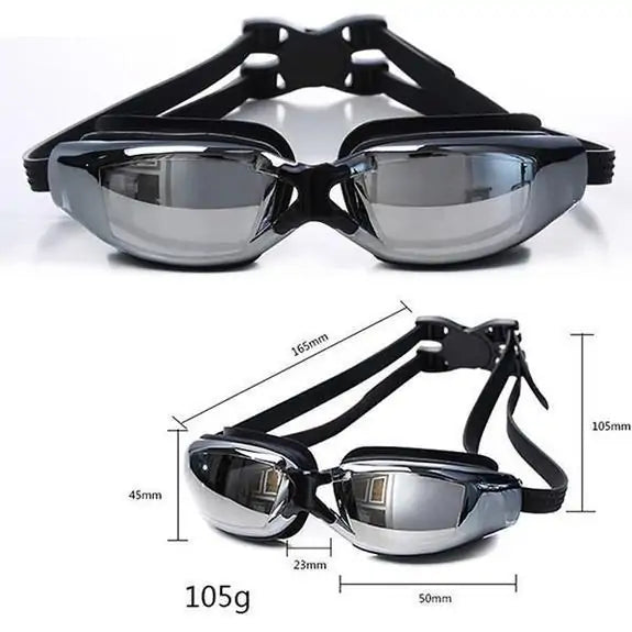 HD Anti - Fog Swim Goggles