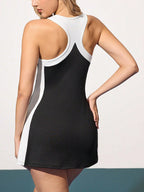 Women's Color-Block Tennis Dress