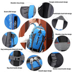 40L Men Women Travel Backpack Rucksack Camping Laptop Hiking School Book Bag USA