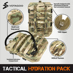 VOTAGOO® Tactical Molle Hydration Pack 3L