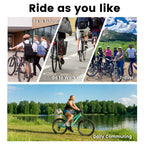26" TrailLite Adult Mountain Bike | 21-Speed Front Suspension (Green)