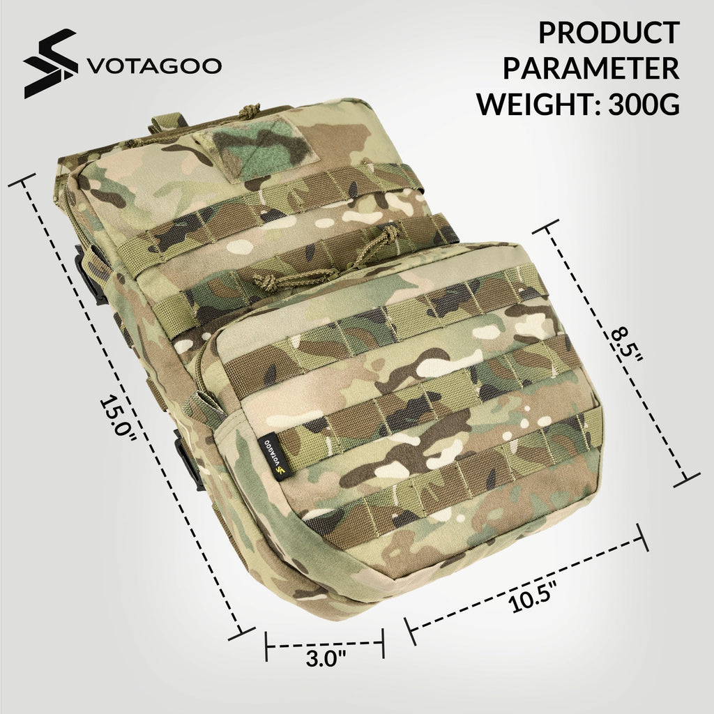 VOTAGOO® Tactical Molle Hydration Pack 3L