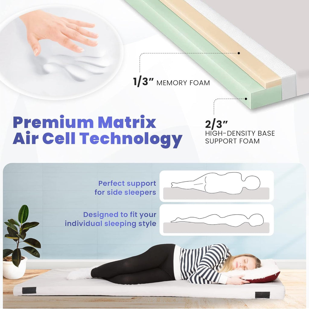 Matrix Air-Cell Memory Foam Camping Mattress