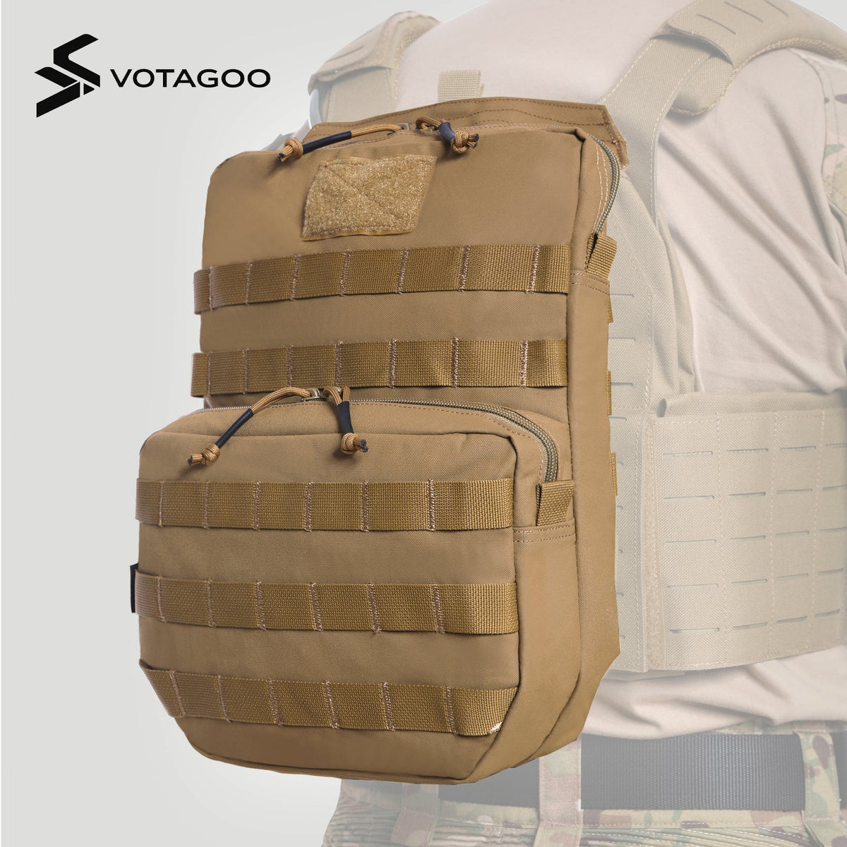 VOTAGOO® Tactical Molle Hydration Pack 3L