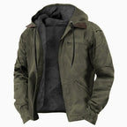 Men’s Fleece-Lined Zip-Pocket Jacket, Relaxed Fit