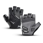 Half finger cycling gloves for men and women liquid silicone shock-absorbing and breathable sports bike fitness gloves