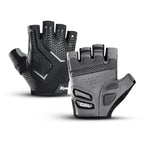 Half finger cycling gloves for men and women liquid silicone shock-absorbing and breathable sports bike fitness gloves