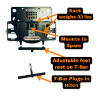 Jeep Wrangler JK (2007-2018) Cargo Carrier & Bike Rack | rucRak GRUNT