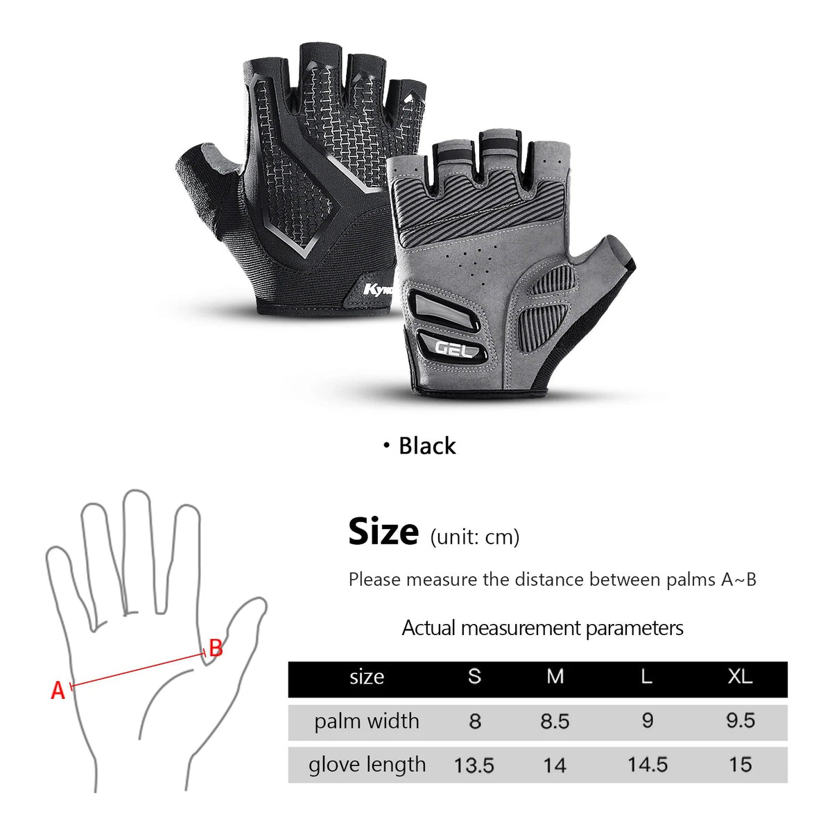 Half finger cycling gloves for men and women liquid silicone shock-absorbing and breathable sports bike fitness gloves