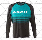Giant Mountain Bike Jersey MTB Enduro off Road Shirt Downhill Sportswear Motorcycle T-shirt Long Sleeve Riding T-shirt