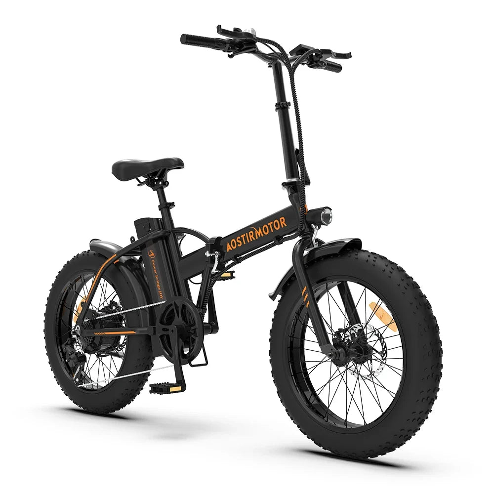 Portable Electric Bike 20" Fat Tires 500W Motor