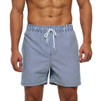 Men's Summer Print Beach Shorts: Swim, Surf & Workout Trunks