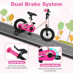 Kids Bike for 3-7 Years Old Boys and Girls 12/14/16-Inch Children Bicycle