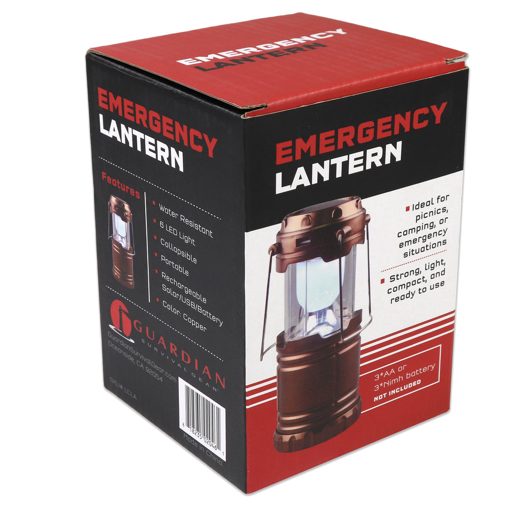 Collapsible Solar Lantern | Rechargeable LED Camping Light