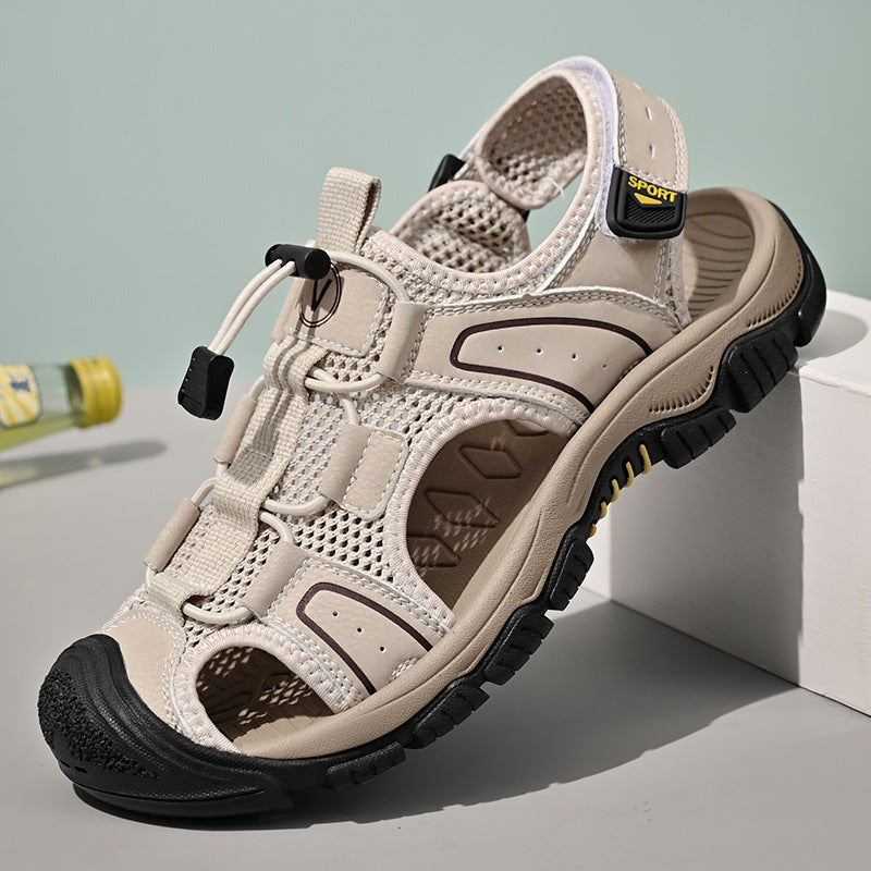 Men's Breathable Soft Bottom Anti-Collision Sandals