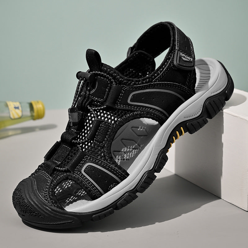Men's Breathable Soft Bottom Anti-Collision Sandals