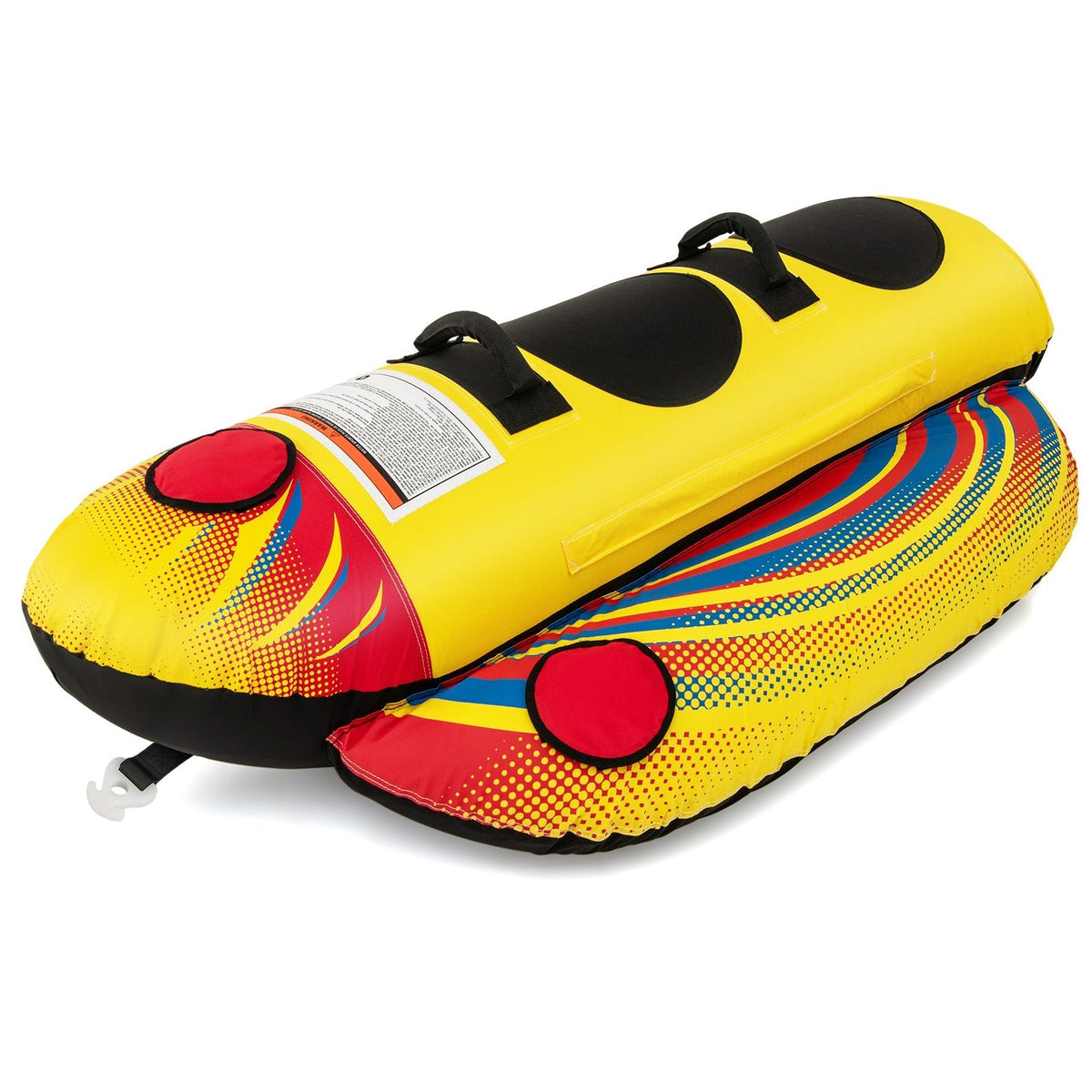 1 or 2 Person Inflatable Towable Tube Banana Boat for Boating