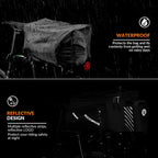 ROCKBROS 12L Bike Rack Bag with Rain Cover
