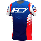 Mountain Bike Downhill Jerseys MTB Bike Shirts Offroad DH Motorcycle Jersey Motocross Sportwear Clothing Short sleeve cycling