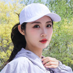 Women's High Ponytail Mesh Baseball Cap | Quick-Dry Breathable Sun Hat for Outdoor Sports