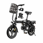 Adult Folding Electric Bike: High-Range & Removable Battery