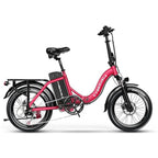 Cybervelo 1000W Foldable Fat Tire E-Bike 48V 20.8Ah Mars700