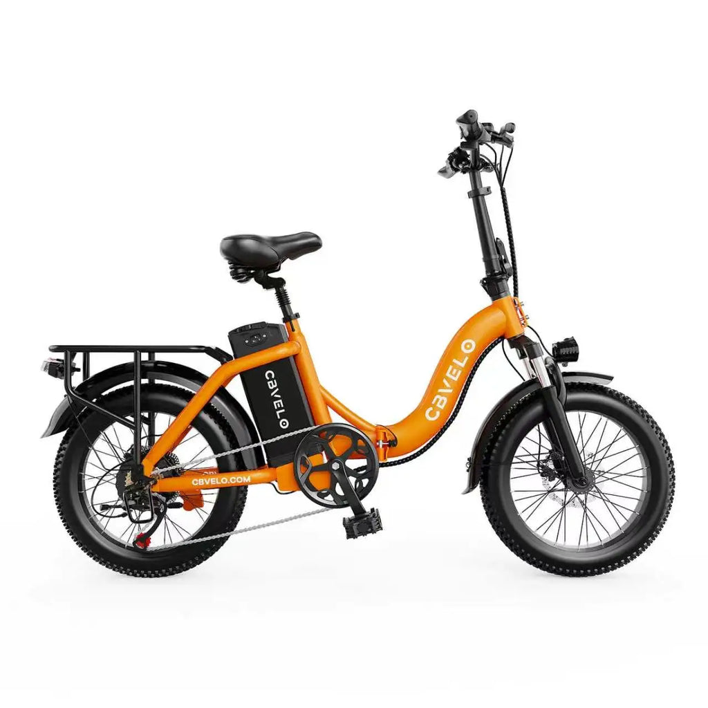 Cybervelo 1000W Foldable Fat Tire E-Bike 48V 20.8Ah Mars700
