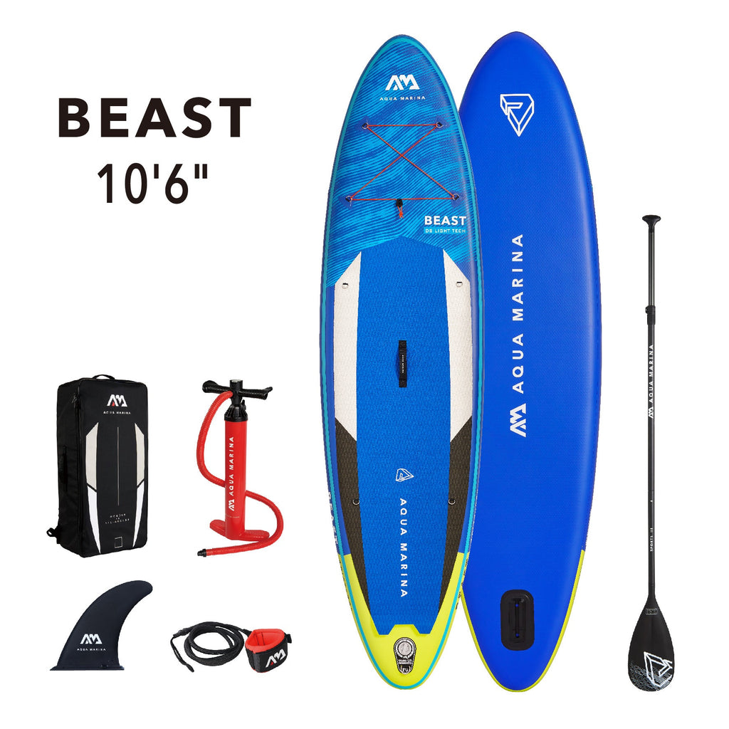 Aqua Marina BEAST 10'6" Inflatable Paddle Board All-Around Advanced SUP