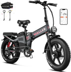 Powerful H9 AWD E-Bike Foldable 2000W Dual Motor