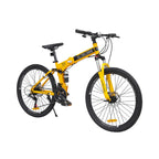 26 Inch Mountain Bike for Men & Women, 21 Speed Dual Suspension Adult Bicycle with Adjustable Disc Brake High Carbon Steel Frame