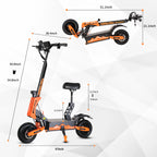 The Ultimate Folding E-Scooter for Commuters & Adventurers