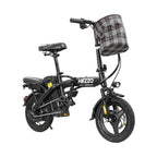 Adult Folding Electric Bike: High-Range & Removable Battery