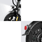Adult Folding Electric Bike: High-Range & Removable Battery