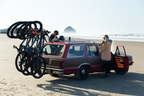 Lolo Racks 4 bike rack for 2" inch hitch with standard pull pin tilting