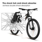 26" Adult Mountain Bike - 21-Speed, Dual Suspension & Disc Brakes