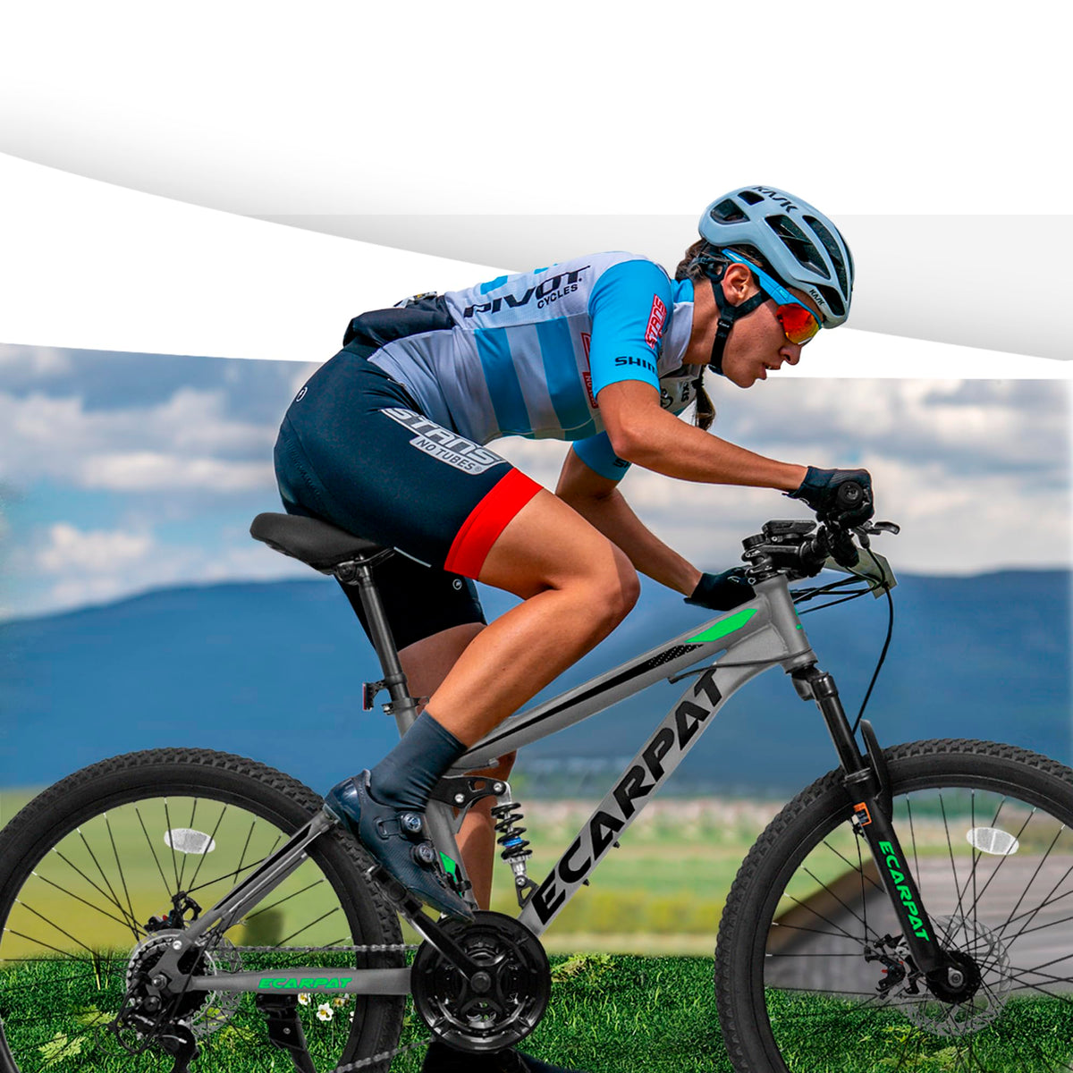24" TrailX Adult Mountain Bike | 21-Speed Full Suspension (Gray)