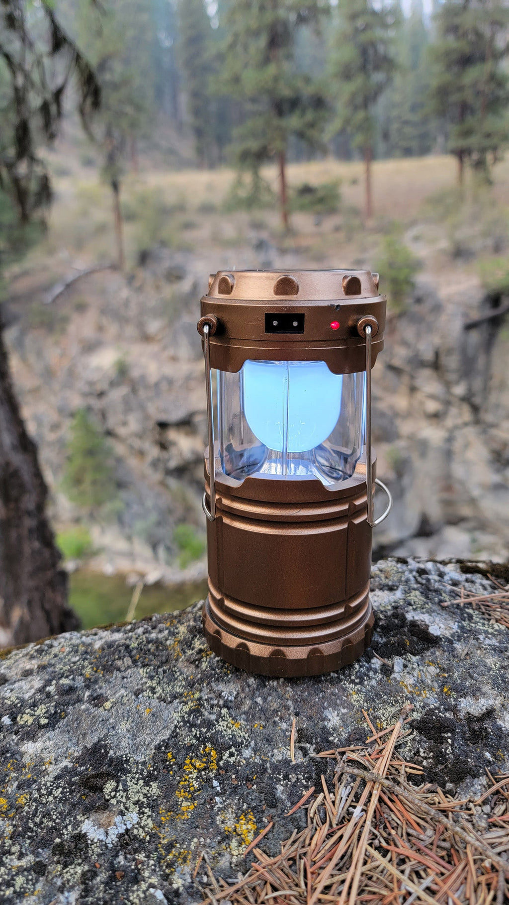 Collapsible Solar Lantern | Rechargeable LED Camping Light