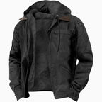 Men’s Fleece-Lined Zip-Pocket Jacket, Relaxed Fit