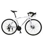 Aluminum Alloy Road Bike 21 Speed Bend Put Double Disc Brake