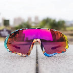 Modern Black Bike Glasses Sports Running Eyewear Fishing Polarized Glasses For Men And Women Cool Unisex Cycling UV400 Glasses For Running