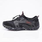 Quick Dry Men Sneakers Slip On Upstream Shoes Water Hiking Beach Surfing Shoes Sandals Barefoot Beach Sneakers Swim Boating Fishing Yoga Gym
